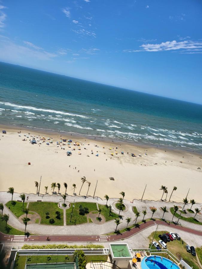 Apartamento Para Relaxar De Frente A Praia Praia Grande  Zewnętrze zdjęcie